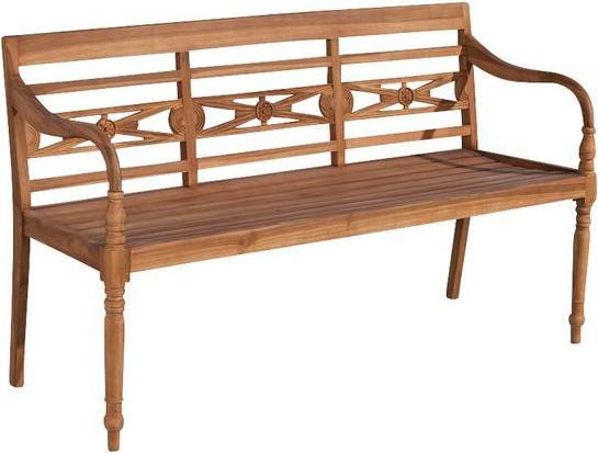 Swisshandel24 Banc en teck Maryland V2 170 cm, teck