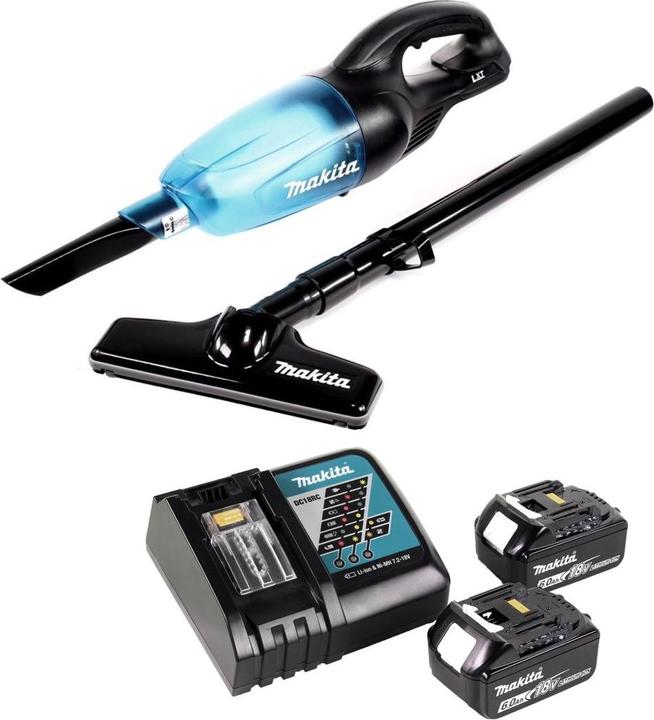 Image du produit Makita DCL 180 ZB 18V Li-ion Aspirateur à main sans fil noir - sans Accessoires, sans batterie, sans