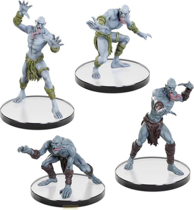 Immagine prodotto Wizkids D&D Icons of the Realms miniature prépeintes Eserciti di non morti - Set di Ghouls & Ghasts