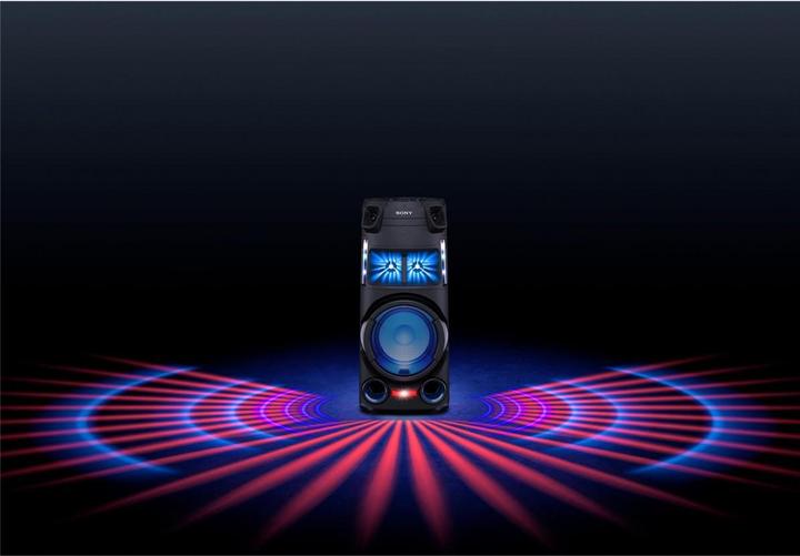 Actual product image Sony MHC-V43D (Electrical connection)