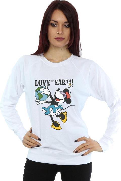 Immagine prodotto Disney Mickey Mouse Love The Earth Felpa Donna (M)