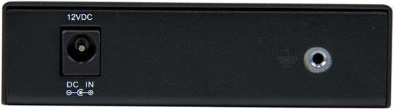 Actual product image StarTech Gigabit Ethernet Fiber Optic Media Converter with SFP - 1000 Mbps Multimode Gigabit Etherne...