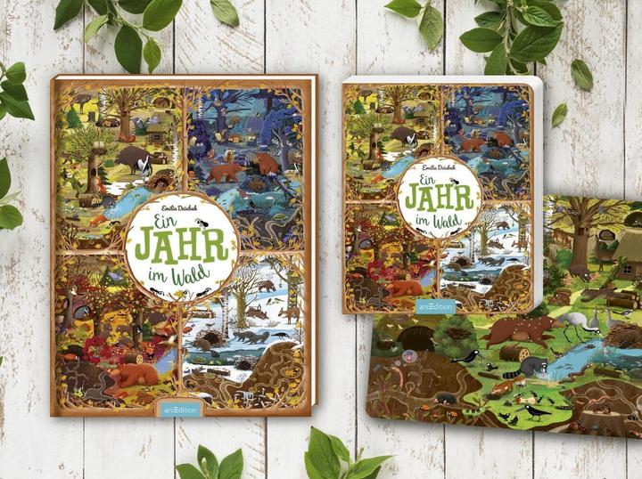 Produktbild Ein Jahr im Wald (Deutsch, Emilia Dziubak, 2023)