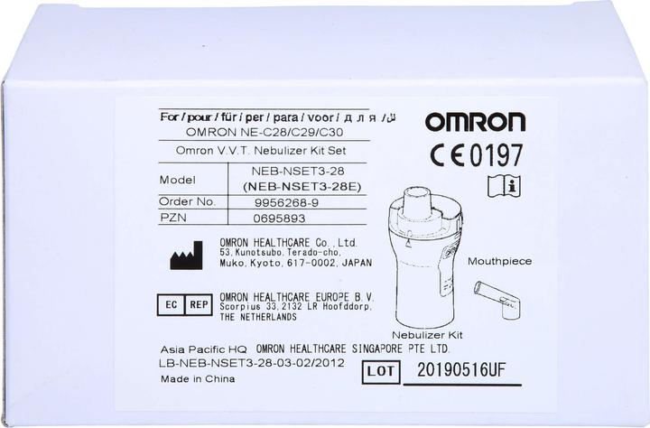 Image du produit Omron Accessoires pour inhalateurs Kit de nébulisation pour inhalateur CompAir