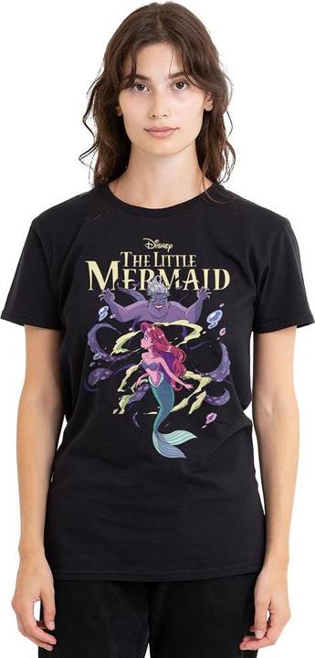 Actual product image The Little Mermaid Unisex Adult Ariel & Ursula Anime T-Shirt (XXL)