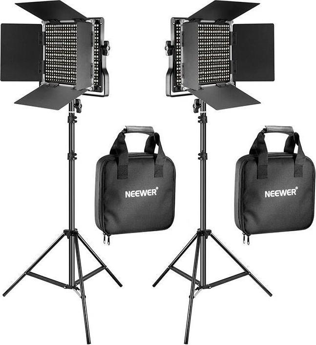 Neewer Kit 660 Bi Color LED, two lamps 40W 3200-5600K (Flächenleuchte)