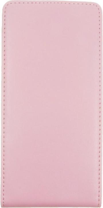 Productafbeelding OEM Slanke lederen Flip Case voor Sony Z2 roze (Sony Xperia Z2)