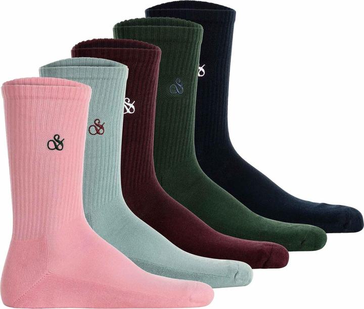 Scotch & Soda 5pk Mens Crew Socks Box Set (5er Pack, 41 - 46)