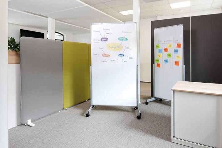 Produktbild Maul Whiteboard ®pro easy2move, mobil (1000 x 1800 mm)