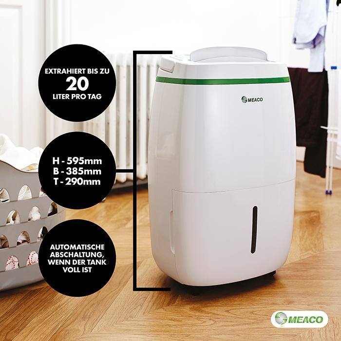 Actual product image Meaco 20L Low energy (50 m², 20 l/24h)