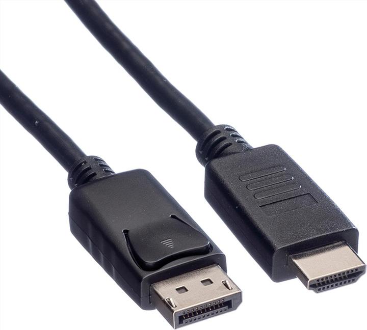 Produktbild Roline DisplayPort — HDMI (Typ A) (3 m, DisplayPort, HDMI)