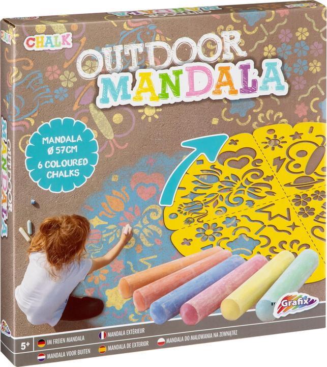 Productafbeelding Grafix Stoepkrijt Mandala