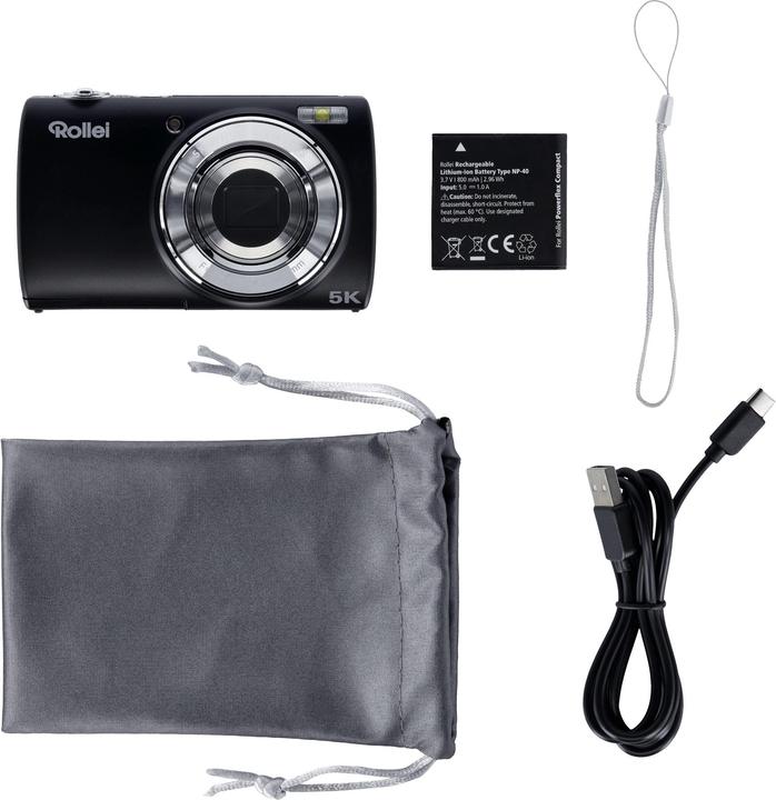 Actual product image Rollei Powerflex Compact I 64 MP Digitalkamera mit 5K (64 Mpx)