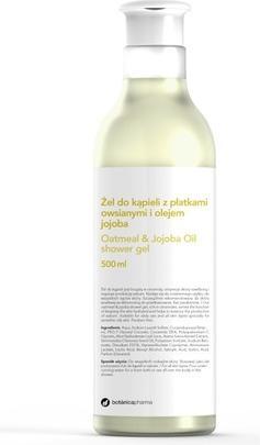 Botanicae Expressions BOTANICAPHARMA Oatmeal & Jajoba Oil Shower Gel żel do kąpieli Płatki Owsiane i Olej Jajoba 500ml (500 ml)