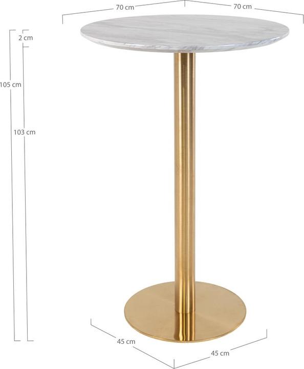Actual product image House Nordic Bolzano (70 x 70 x 105 cm)