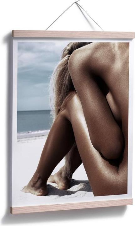 Actual product image Trenddeko Naked on the beach (60 x 80 cm)