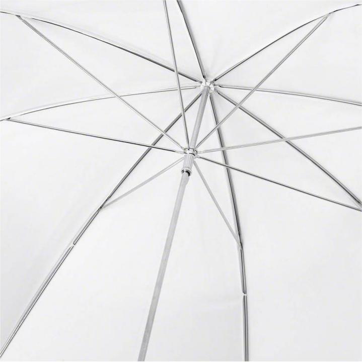 Produktbild Walimex 2in1 Reflex- Durchlichtschirm weiss 109 (Schirmreflektor, 109 cm)