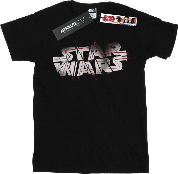 Immagine prodotto Star Wars The Last Jedi Spray Logo Maglietta Ragazze (140, 146)