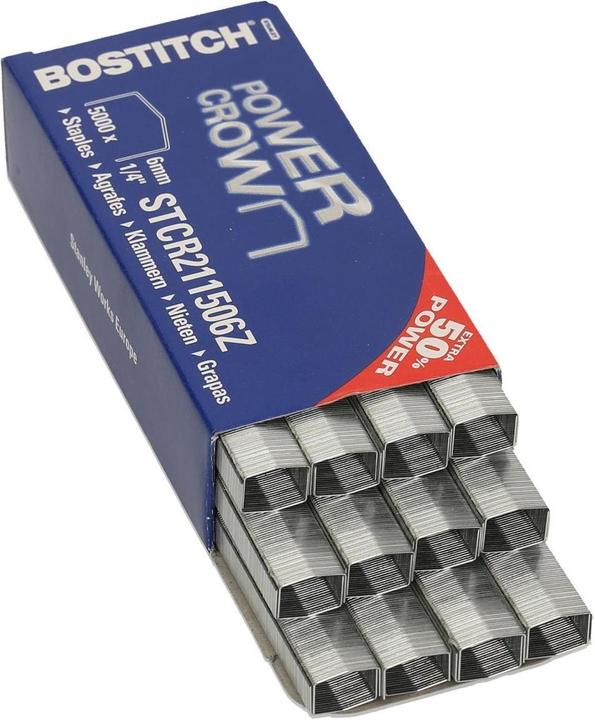 Image du produit Bostitch Agrafes STCR2115 1/4 (SB8) (5000 x)