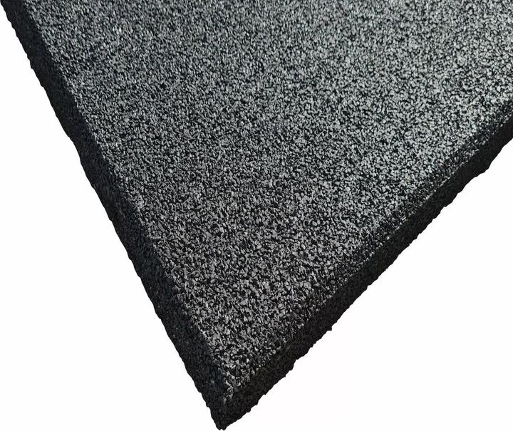 Image du produit Stockz Sol en caoutchouc "Outdoor Tiles Black" 100x100cm (3 cm)