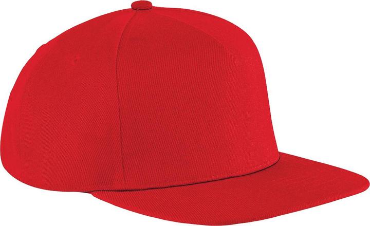 Beechfield Baseballkappe Flat Peak (One Size)