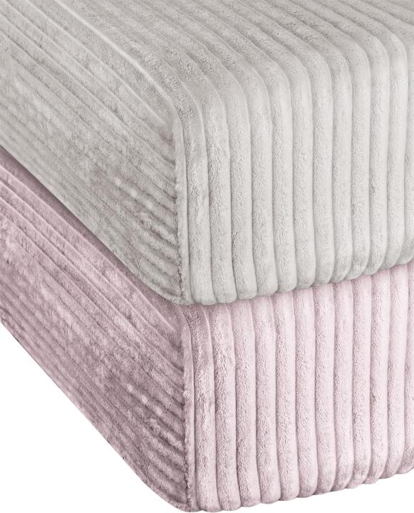 Produktbild Aspero 2 Spannbettlaken aus Streifen-Flanell Parana - 9061 (200 x 200 cm)