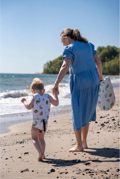 Produktbild Filibabba Schwimmlernweste 1-2 Jahre - Dino Beach (11 - 15 kg)