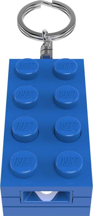 LEGO Legostein 2x4 blau - Schlüsselanhänger