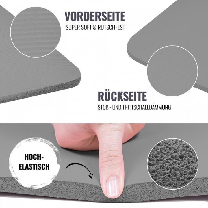 Actual product image Gorilla Sports Yogamatte (15 mm)