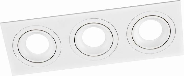 Produktbild Leduro SQUARE 3 Recessed white GU10 x 3