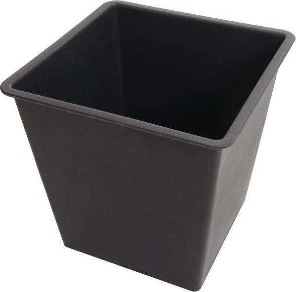 Actual product image Mendler Planter Box HWC-L24, angular 32x32x32cm Outdoor Acacia, brown (32 cm)