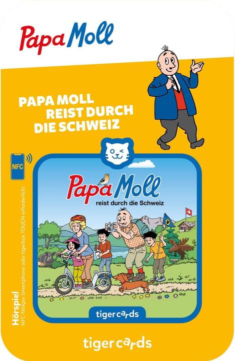 Tigermedia tigercard - Papa Moll reist durch die Schweiz (Schweizerdeutsch)