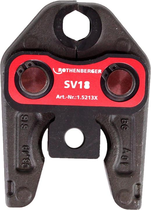 Immagine prodotto Rothenberger Ganascia Standard SV18 ( 015213X ) per pressatrici ROMAX (101 mm)