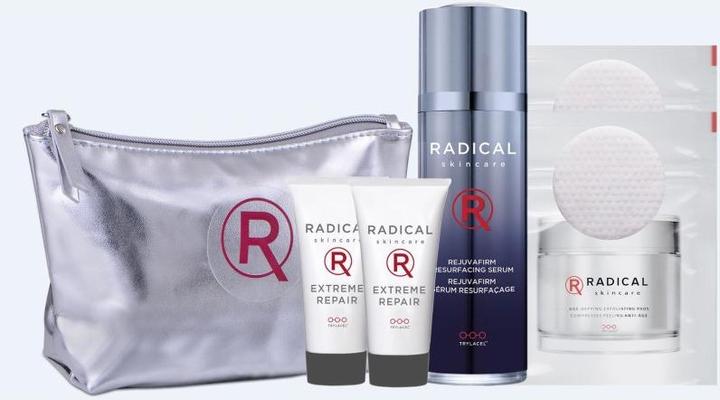 Actual product image Radical Travel No. 3 Set (4 pieces) (Facial care set)