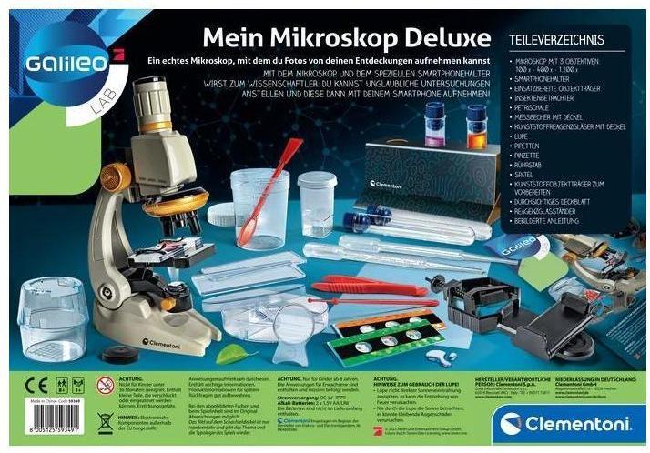 Produktbild Clementoni Mein Mikroskop Deluxe