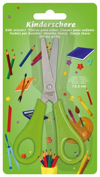 Immagine prodotto Kleiber Forbici artigianali, rotonde, lunghezza: 135 mm, verdi (13.50 cm)