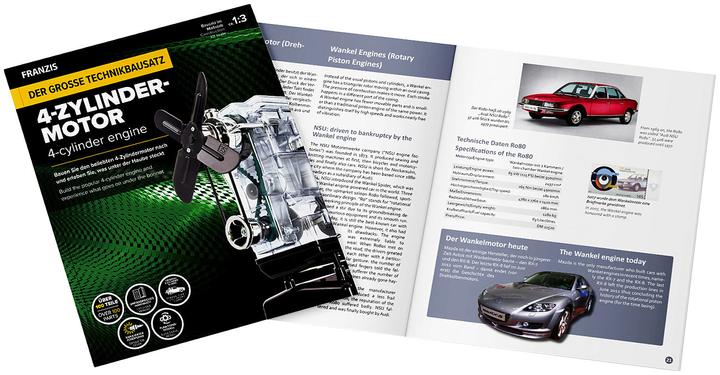 Produktbild Franzis 4-Zylinder-Motor