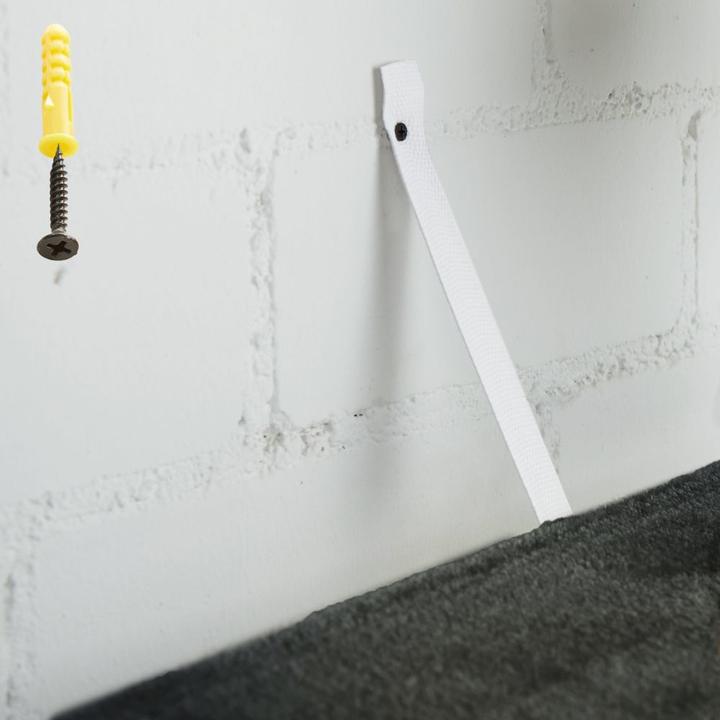 Actual product image tectake Hansi (260 cm, Grey/white)