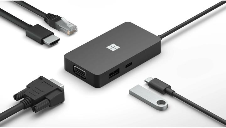 Immagine prodotto Microsoft Hub di viaggio di superficie (USB-C, 5 Porti)