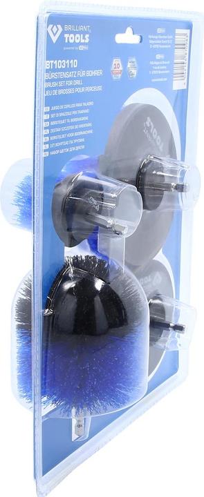 Image du produit Brilliant Tools Kit d'embouts de brosse