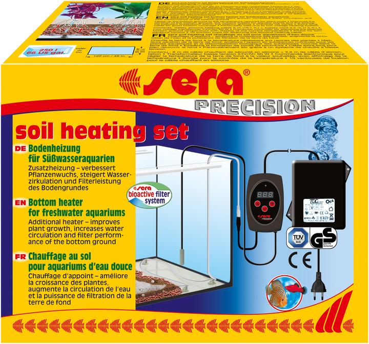 Image du produit Sera Chauffage au sol pour aquariums d'eau soil heating set