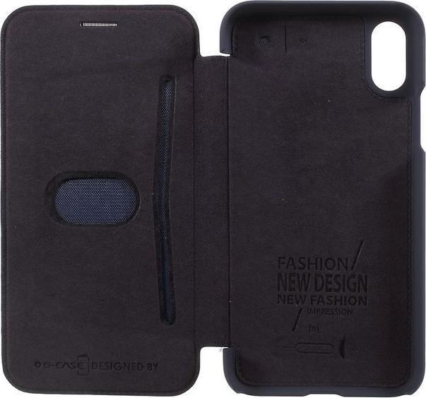 Produktbild G-Case Business Style Series Leder Hülle (Apple iPhone X)