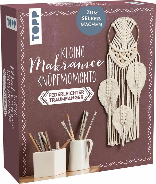Image du produit Kit de bricolage attrape-rêves en macramé