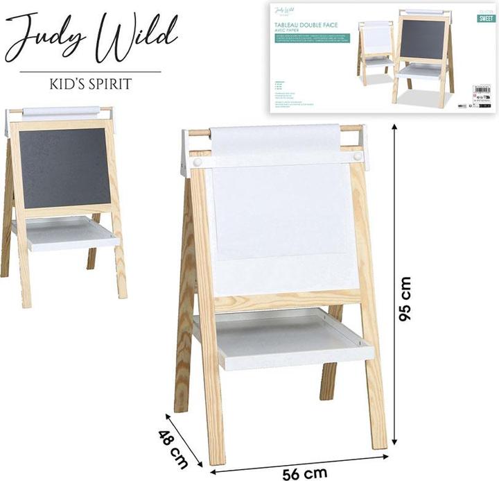 Image du produit Judy Wild Kindermaltafel mit Papierrolle 5M