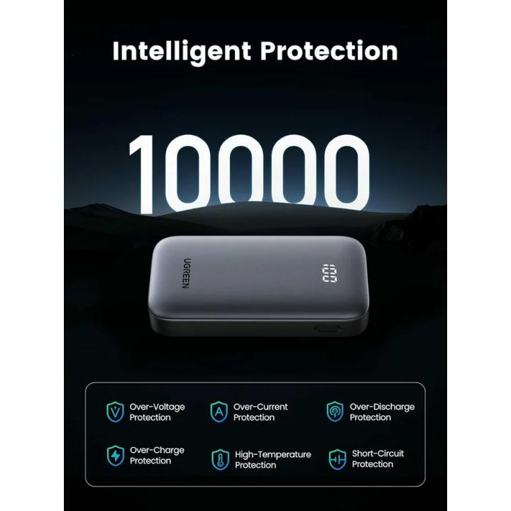 Produktbild Ugreen Mini Powerbank (10000 mAh, 30 W, 36 Wh)