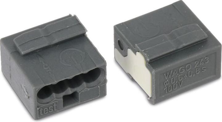 Immagine prodotto Wago Terminale a innesto Micro-Wago 4-fold nero