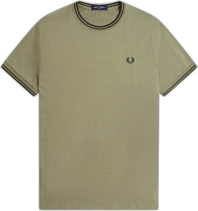 Actual product image Fred Perry Double piping T-shirt (XXL)