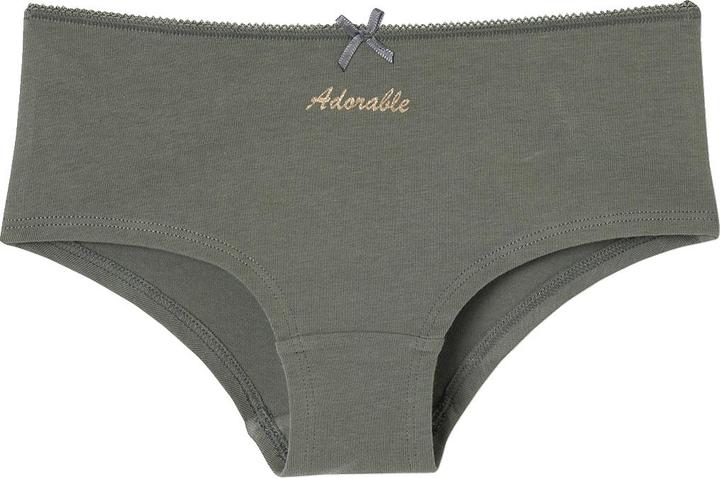 Image du produit Vertbaudet 7er-Pack Mädchen Shortys ADORABLE, Bio-Baumwolle (98, paquet de 7)