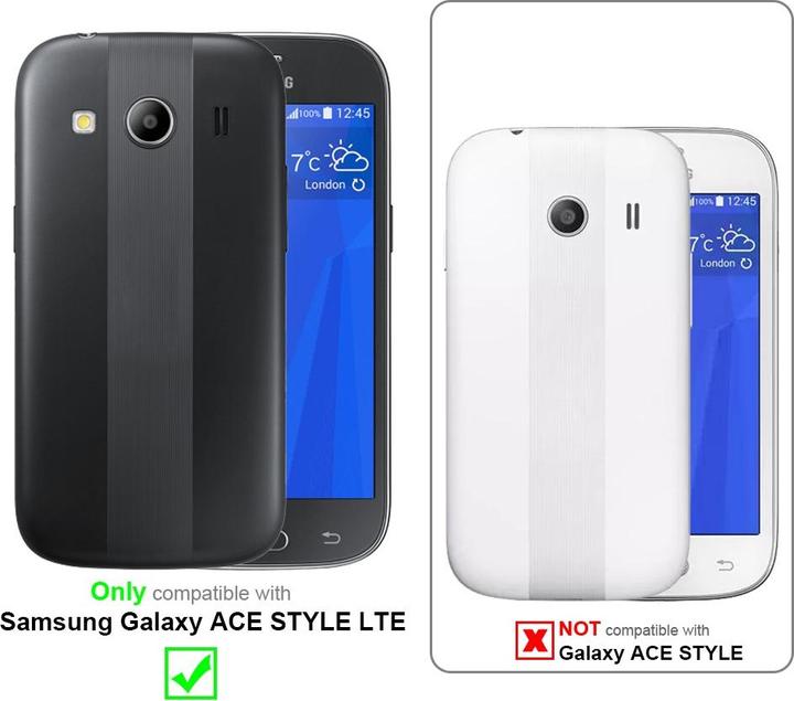 Actual product image Cadorabo Case for Samsung Galaxy ACE STYLE LTE with belt clip (Samsung Galaxy Ace Style LTE)