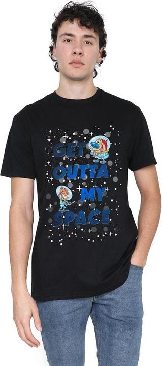 Image du produit Ren & Stimpy - T-shirt GET OUTTA MY SPACE - Homme (XL)